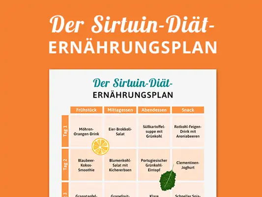 Ernährungsplan Sirtuin-Diät