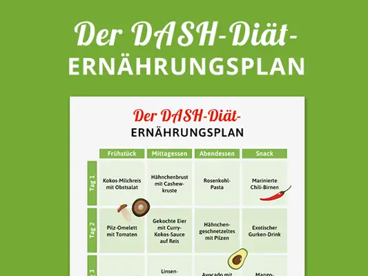 Ernährungsplan DASH-Diät