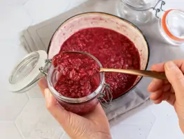 Himbeer-Chia-Marmelade Step 3