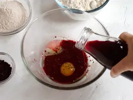 Rote-Bete-Bagels Step 1