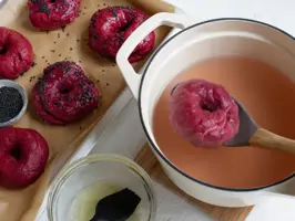 Rote-Bete-Bagels Step 3