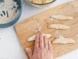 Schupfnudeln mit gebratenem Spitzkohl und roten Zwiebeln Step 2