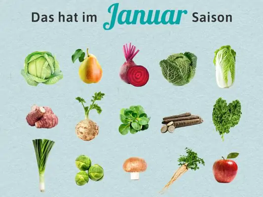 Saisonkalender Januar