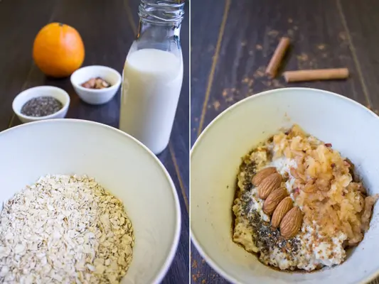 Porridge mit Winterobst