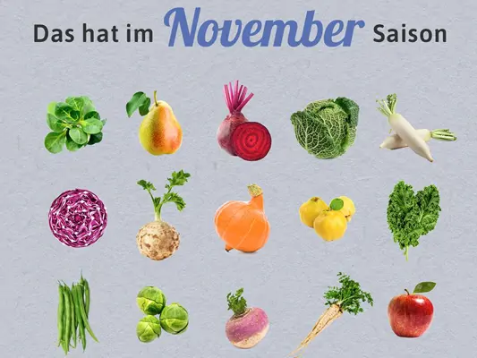Saisonkalender November