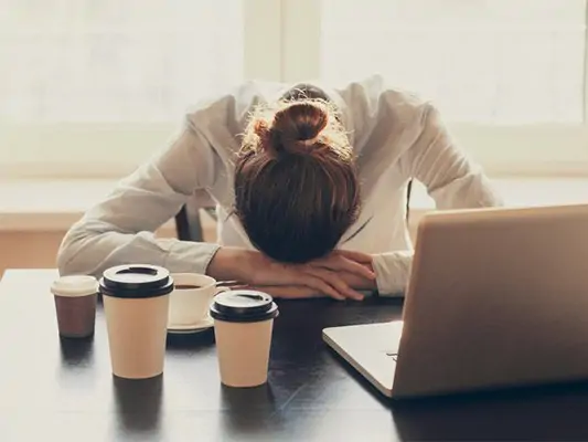 Stress kann dick machen