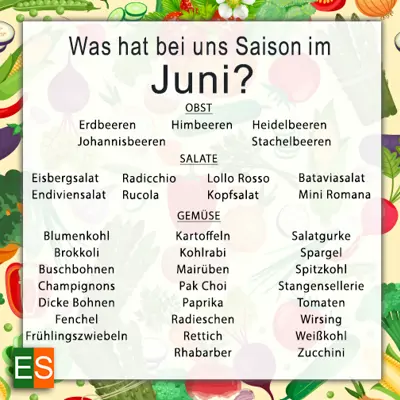 Was hat Saison im Juni – Eine Übersicht