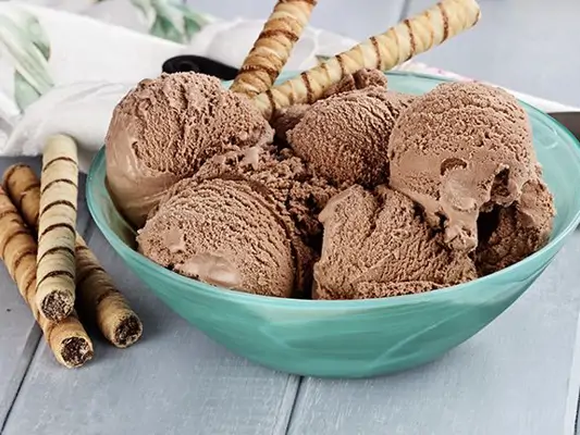 Schokoladensorbet