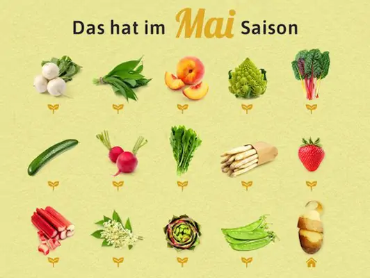 Saisonkalender Mai