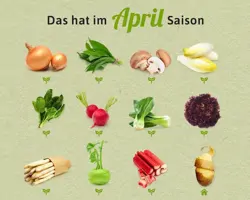 Saisonkalender April