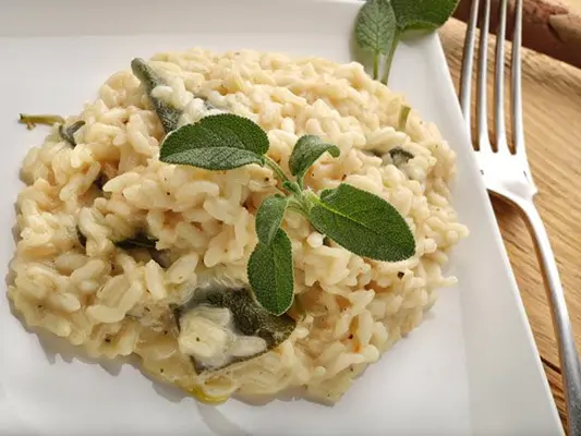 Topinambur-Risotto