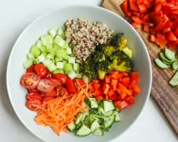 Salat-Zutaten