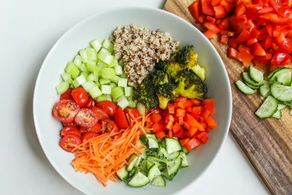 Salat-Zutaten