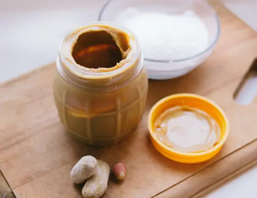 Erdnussbutter gesund