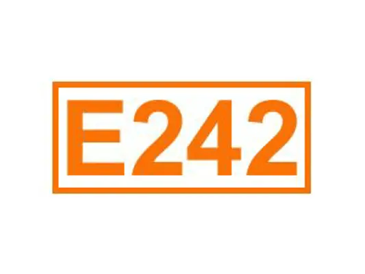E 242 ein Konservierungsstoff