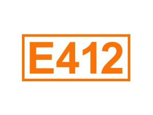 E 412 ein Füllstoff