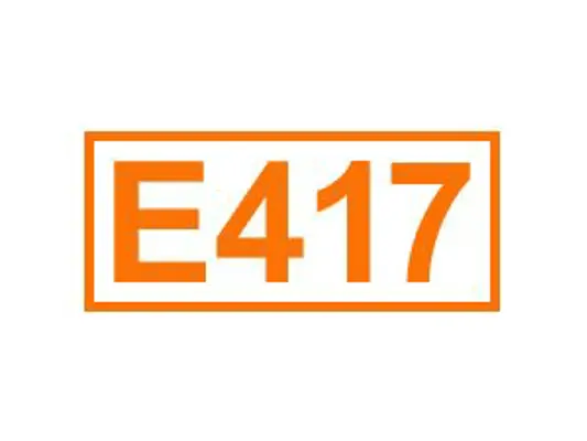 E 417 ein Füllstoff