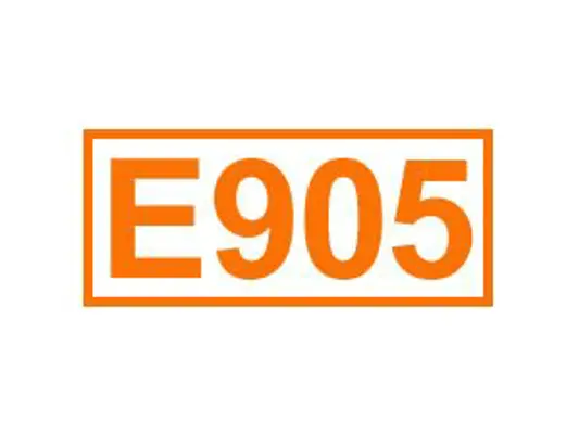 E 905 ein Trenn- und Überzugsmittel