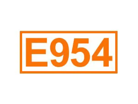 E 954 ein Süßungsmittel