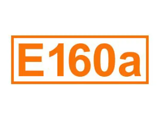 E 160 a ein Farbstoff
