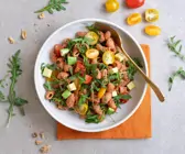 Nudelsalat mit Rucola
