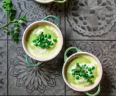 Vegetarische Erbsensuppe