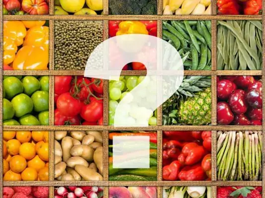 Viele verschiedene Obst- und Gemüsesorten - Wer isst was?