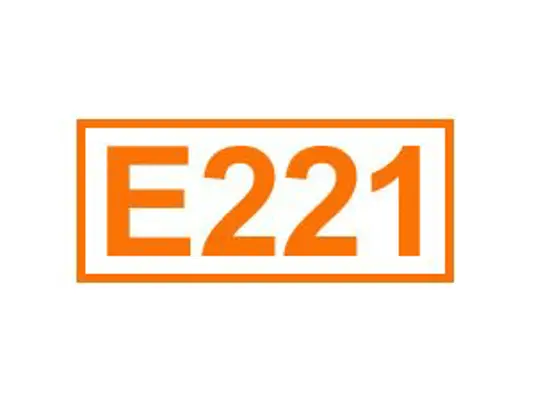 E 221 ein Konservierungsstoff