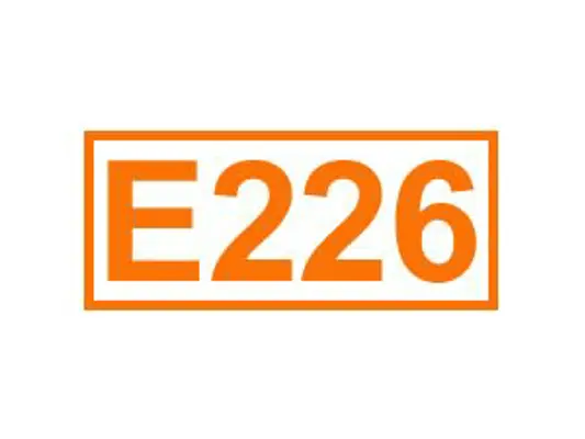 E 226 ein Konservierungsstoff