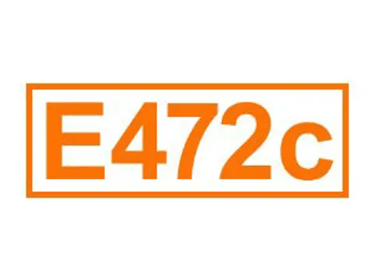 E 472 c ein Emulgator
