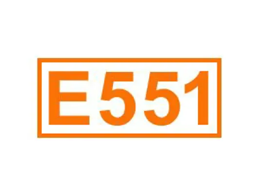E 551 ein Füllstoff