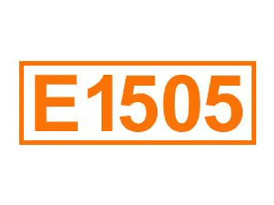 E 1505 ein Lebensmittelträgerstoff