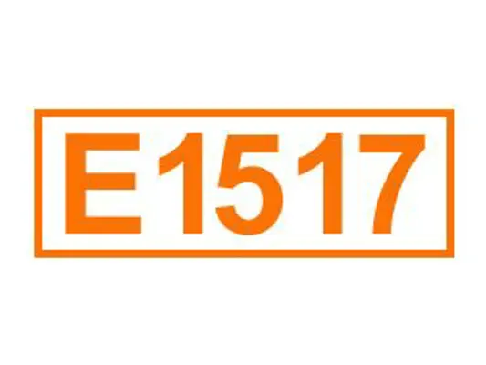 E 1517 ein Lebensmittelträgerstoff