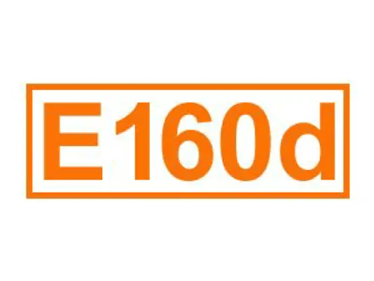 E 160 d ein Farbstoff