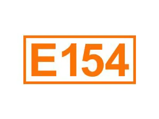 E 154 ein Farbstoff