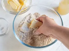 Kartoffel-Lauch-Kuchen Step 1