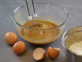 Marmorkuchen Step 1: Teig anrühren