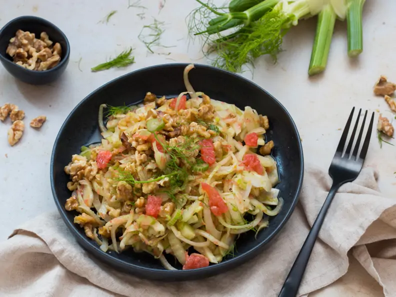 Fenchelsalat mit Grapefruit