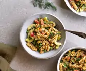 Nudelsalat mit Curry