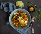 Kichererbsen-Spinat-Curry