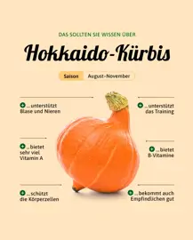 Hokkaido-Kürbis