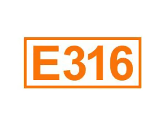 E 316 ein Antioxidationsmittel
