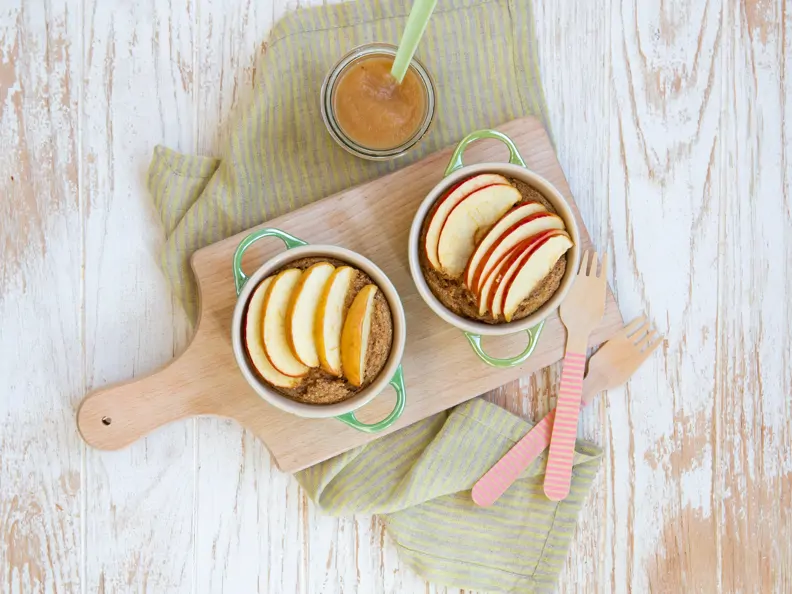 Apfelkuchen mit Apfelmus