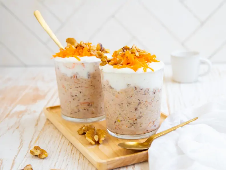Carrot Cake Overnight Oats