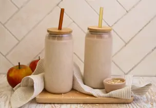Apfel-Bananen-Smoothie