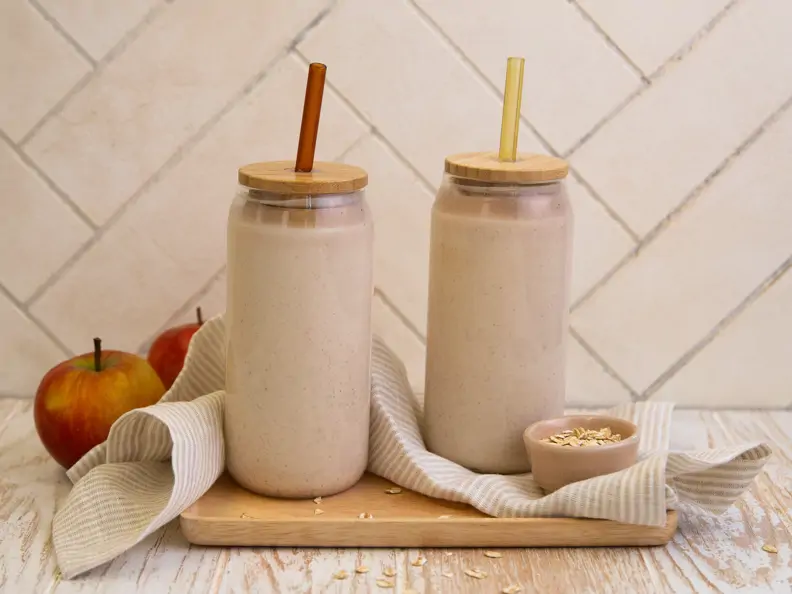 Apfel-Bananen-Smoothie