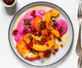 Kürbis mit Parmesan