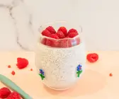 Himbeer-Chia-Pudding