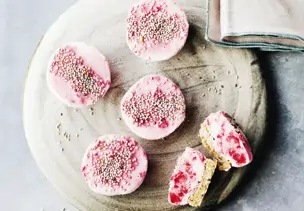 Himbeer-Froyo-Bites