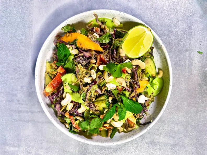 Crispy Reis-Salat